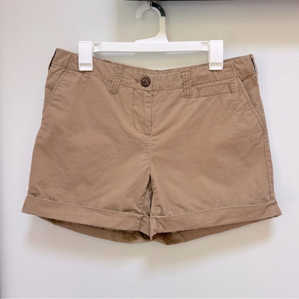 Willi Smith Cuffed Chino Shorts Brown Size 10